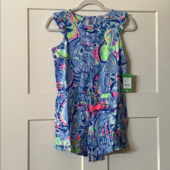 NWT Lilly Pulitzer Azel Romper - Picture 1 of 3